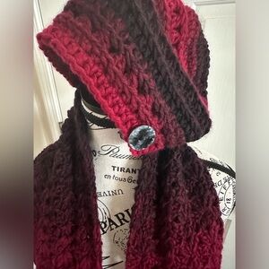 Hat and scarf set - wool blend
